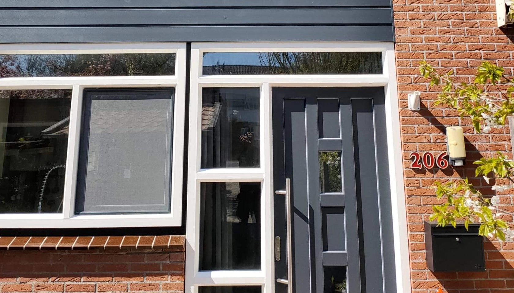 Huis met nieuwe kozijnen Twente